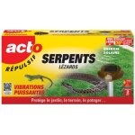 Retro - r�pulsif solaire � vibrations pour serpents et l�zards acto