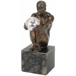 Zen et ethnique - statuette homme sur socle 25 cm