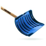 Revex - poussoir a neige polypro - manche bois