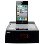 Réveil pour iphone / ipod station d'accueil mp3 lecteur audio aux radio Réveil pour iphone / ipod station d'accueil mp3 lecteur audio aux radio