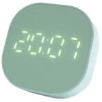 Rveil lumineux affichage double temprature horloge lectronique minuteur de cuisine horloge montable ...