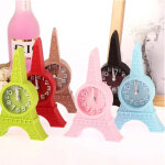 R�veil de table analogique tour eiffel paris avec alarme color�e