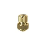 Raccord rapide laiton aquastop 15 mm
