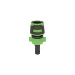 Raccord rapide libre cannel� bi - mati�re pour tuyau diam�tre 13 mm