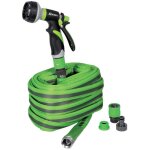 Ribimex - tuyau de jardin extensible avec pistolet  8 modes