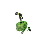 Ribimex - tuyau plat 'flatex' 15 mtres avec raccords et pistolets