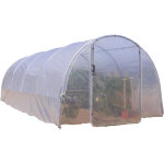 Richel - serre de jardin pied droit 3x6m (18m2) 2 portes battantes fabrication francaise
