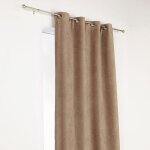 Rideau alaska isolant et 100 % occultant beige 140x350 cm Rideau alaska isolant et 100 % occultant beige 140x350 cm