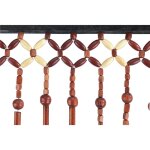 Wenko ? rideau en perles de bois marron 90x200 cm ? bambou durable ? pr�serve l'intimit� tout en laissant ...