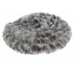 Rideau chenille pour porte camping - car incasa coloris - marron. blanc et gris, dimension (cm) - 56 ...