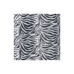 Rideau de douche 2 c�t�s en tissu cm. 180 x 200 mod. z�bre noir