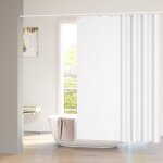 Rideau de douche anti - moisissure, rideau de baignoire 100% polyester avec ?illets, ourlet alourdi, ... Rideau de douche anti - moisissure, rideau de baignoire 100% polyester avec ?illets, ourlet alourdi, ...