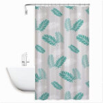 Rideau de douche antimoisissure imperm�able 240 x 200 cm avec plumes 59518