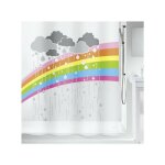 Rideau de douche peva arc en ciel 180x200cm multicolor spirella