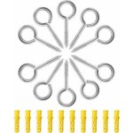 Rideau de douche vert sauge, ensemble de rideaux de douche en tissu �pais textur� en lin avec 12 crochets ...