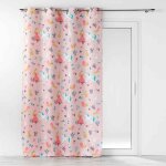 Rideau enfant 'princesse licorne' 140x260cm rose Rideau enfant 'princesse licorne' 140x260cm rose