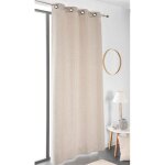 Homemaison - rideau esprit naturel beige 135x180 cm