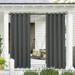 Rideaux ext�rieurs jardin patio gazebo rideau occultant coupe - vent protection uv r�sistant � la moisissure, ...