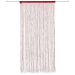 Rideau fil rouge 90x200cm - atmosphera créateur d'intérieur Rideau fil rouge 90x200cm - atmosphera créateur d'intérieur