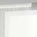 Rideau lanka fil blanc ivoire 90x200cm atmosphera créateur d'intérieur Rideau lanka fil blanc ivoire 90x200cm atmosphera créateur d'intérieur