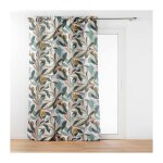 Rideau grande hauteur à ?illets 140 x 280 cm ? polyester imprimé lavinia Rideau grande hauteur à ?illets 140 x 280 cm ? polyester imprimé lavinia