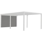 Habrita - rideau foresta per bi r36 pour pergola bioclimatique per 3630 bi et per 3660 bi avec rail pour ...