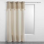 Paris prix - rideau � ?illets 'sultan' 140x240cm naturel