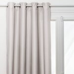 Atmosphera - rideau isolant neal beige lin 140x260cm cr�ateur d'int�rieur