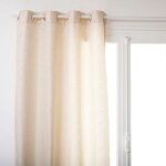Rideau kogur blanc ivoire 140x260cm atmosphera crateur d'intrieur