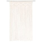 Fimei - rideau en macram� 140x240 cm coton