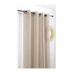 Linder - rideau naturel chic jeanne - 145x260cm - lin