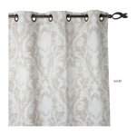 Homemaison - rideau occultant ambiance baroque - 145x260cm - beige