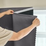 Rideaux occultants autocollants � 100 % 1x1. 5m? rideaux occultants courts et temporaires pour petites ...