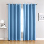 Rideaux occultant pour chambre - double rideau isolation thermiques de fen�tre maison / tissu solid lourd ...