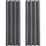 Rideaux occultant pour chambre - double rideau isolation thermiques de fen�tre maison / tissu solid lourd ...