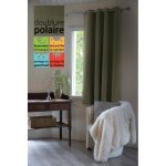 L'effet papillon - rideau occultant et thermique doubl polaire 'inuit' toutes dimensions - couleur: ...