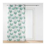 Rideau a oeillets 140 x 280 cm polyester imprimé oasis Rideau a oeillets 140 x 280 cm polyester imprimé oasis