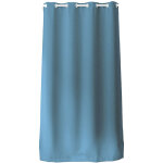 Rideau oeillets chaby 140x240 cm polyester bachette coloris aqua Rideau oeillets chaby 140x240 cm polyester bachette coloris aqua