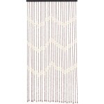 Rideau en perles de bambou - rideau de porte en perles - rideau en bois - pour s�parateur de pi�ce, d�coration ...