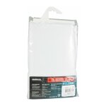 Rideau polyester blanc sealskin sans anneaux - 120 x 200 Rideau polyester blanc sealskin sans anneaux - 120 x 200
