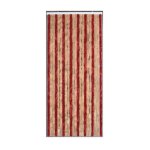 Morel - rideau porti�re chenille florence griotte 90x220cm