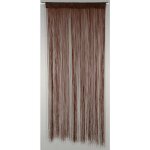 Rideau porti�re string chocolat 90 x200 cm brun