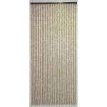Confortex - rideau porti�res wood brown 90x200 cm brun / beige