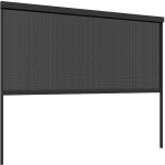 Rideau r�tractable pour pergola bioclimatique - l300 cm x h234cm - anthracite - cosma