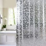 Rideau de salle de bain rideau de douche baignoire imperméable, anti - moisissure, antibactérien, blanc ... Rideau de salle de bain rideau de douche baignoire imperméable, anti - moisissure, antibactérien, blanc ...