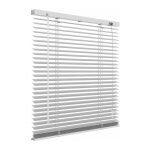 Rideau v�nitien pour fen�tre en pvc blanc 120x250 cm