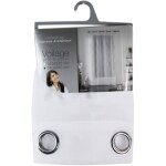 Rideau voilage blanc helena 140x280 cm ?illets Rideau voilage blanc helena 140x280 cm ?illets