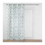 Rideau voilage � ?illets 'leandre' 140x240cm vert