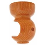 Support de plafond en bois lisse 28x82 mm. teck