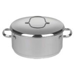 Riess casserole cristall avec couvercle 14cm acier inoxydable